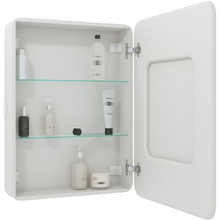 Зеркальный шкаф с подсветкой Misty Элиот 60см правый белый